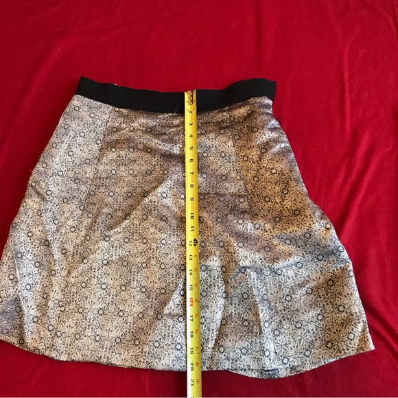 Narciso Rodriguez for Design Nation Metallic A Line Skirt - Picture 10 of 10